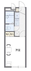 レオパレスＣＡＬＭＯの物件間取画像